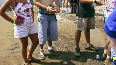They were backing up
pretty quickly - Woodstock 99: Peace Love and Rage