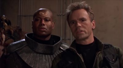 - They behind you?
- I hope so. - Stargate SG-1