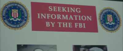 They believe that
someone out there would recognize - Patriots Day