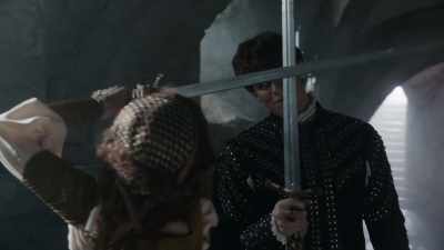 They both are. We wouldn't want you
cutting yourself. - The Spanish Princess