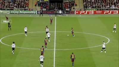 They both got the goal,
but just the patience - Take the Ball, Pass the Ball