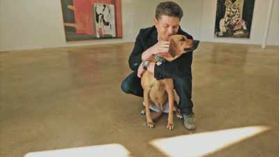 They both shared
a great love of dogs. - George Michael: Portrait of an Artist