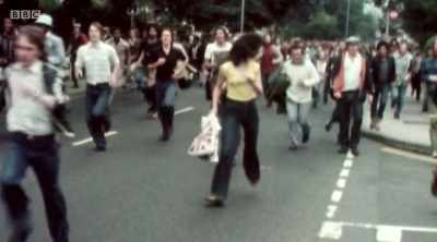 They broke through
the police cordon, - Uprising