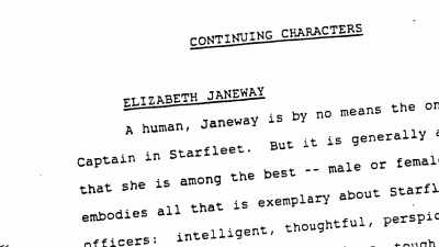 They brought in an actress - The Center Seat: 55 Years of Star Trek