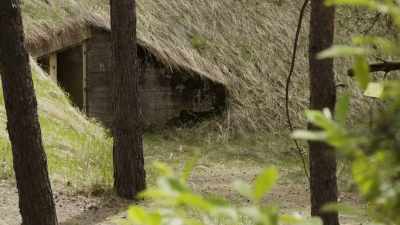 They had built up embankments - Secret Nazi Ruins