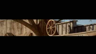 They call it Pioneer Town. - Trixie Motel