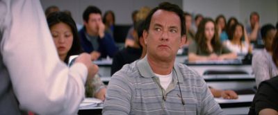 They call them smart phones but only dummies use them in my class - Larry Crowne