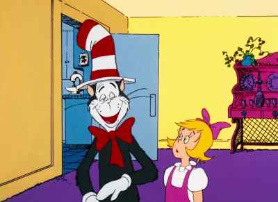 They can find anything anything anything Under the sun - The Cat in the Hat