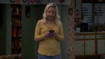 They can't get through
the police line, - The Conners