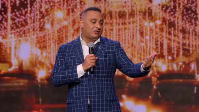 They can't speak
the same language, - Russell Peters: Deported