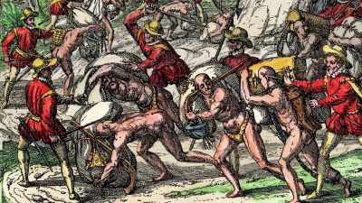 They were captured,
they were chained together, - Beyond Oak Island
