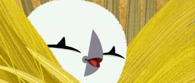 They carry a shell
for hiding in,
wherever they go. - Puffin Rock and the New Friends