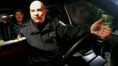 They were charged
with basically putting him - Jeff Ross Roasts Cops