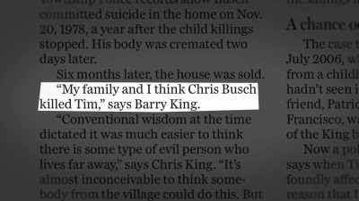 THEY CLAIM PEDOPHILE
CHRISTOPHER BUSCH -- - Children of the Snow