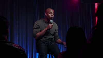 They come back up
and Iceberg opens the briefcase again - Dave Chappelle: The Bird Revelation