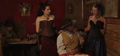 They had come to collect
ole boy Thaddeus Drake. - A Tale of Two Guns