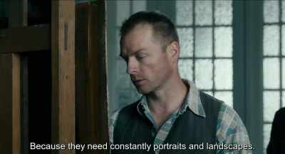 They constantly need
portraits and landscapes.
. - Never Look Away