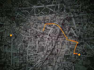 They continued on their way.
Fabian didn't know where she lived. - Fabian: Going to the Dogs
