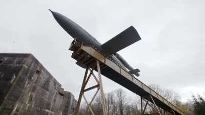 They could identify the rocket
at a very distinct sound. - Secret Nazi Ruins