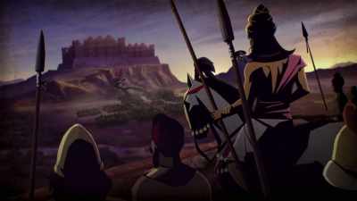 They courageously stood
their ground as Ashoka's army - Cosmos: Possible Worlds