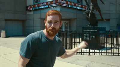 They cracked it, pulled him out,
reassembled it. Boom. - Andrew Santino: Home Field Advantage