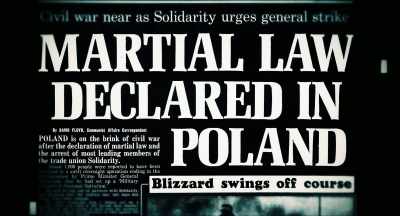 They cut the telephone line
communications between Poland - Murder of God's Banker
