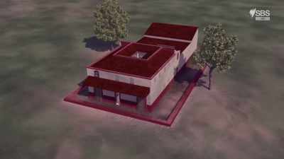 They decorated the 70-square-metre
reception room - Roman Megastructures