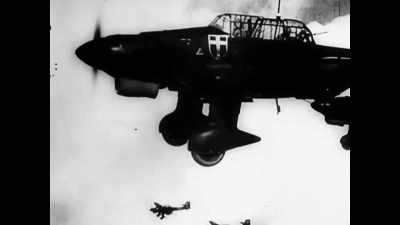 They did actually come and strafe the camp and bomb it. - The Buildings That Fought Hitler