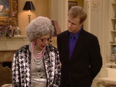 They did such a good job on him. - The Nanny
