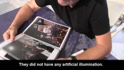 They didn't have any
artificial light, - American Moon