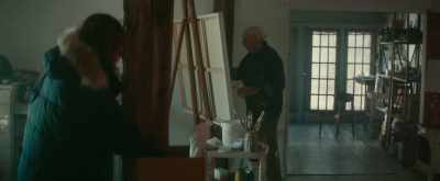 They didn't have
those wide brushes - The Artist's Wife