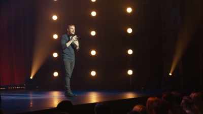 They didn't like that,
but when I heard it, - Andrew Santino: Home Field Advantage