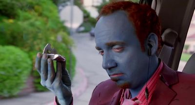 They didn't say anything about a little blue man - Big Fat Liar