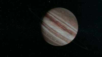 They were discovered when
Voyager 1 came flying by. - Cosmos: Possible Worlds
