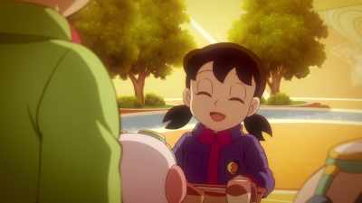 They don't get angry or laugh out loud or cry. - Doraemon the Movie: Nobita's Sky Utopia