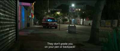 They don't grade you
on your pen or backpack! - Midnight Family
