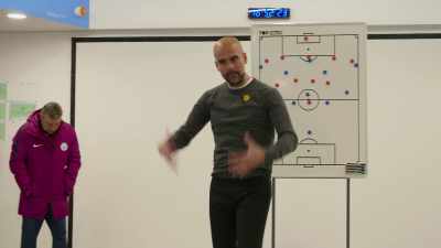 They don't have a problem
with playing 90 minutes, 11 players, - All or Nothing: Manchester City