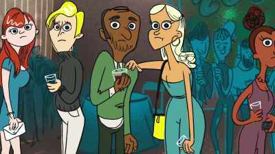 They don't know
how to talk about the divorce, - The Afterparty