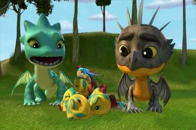 They don't look calm
as much as they look... sad. - Dragons: Rescue Riders