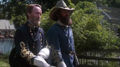 They don't even need guns to defend that - Gettysburg