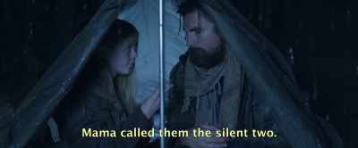 They don't say much, - The Girl on the Mountain