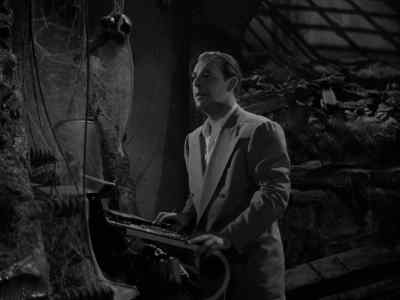 They don't seem to have been
destroyed by the fire. - Frankenstein Meets the Wolf Man
