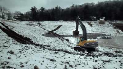 They dragged down some
of the material - Secrets of the Underground
