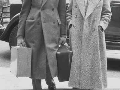 They were dressed to the nines,
and they drive up to - Becoming Cary Grant