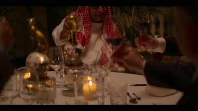 They were drinking
thousand-pound bottles of wine. - The Fake Sheikh