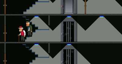 They dropped down the shaft
to the basement... - White Rabbit Project