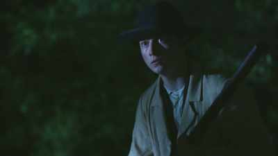 They had entered the woods to
hunt down this unknown menace. - True Terror with Robert Englund