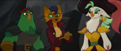 They even escaped certain doom - My Little Pony: The Movie
