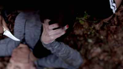THEY FALL DOWN INTO A RAVINE. - Chandra Levy: An American Murder Mystery