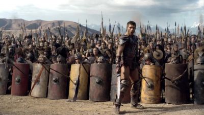 They fall
to predicted maneuver. - Spartacus